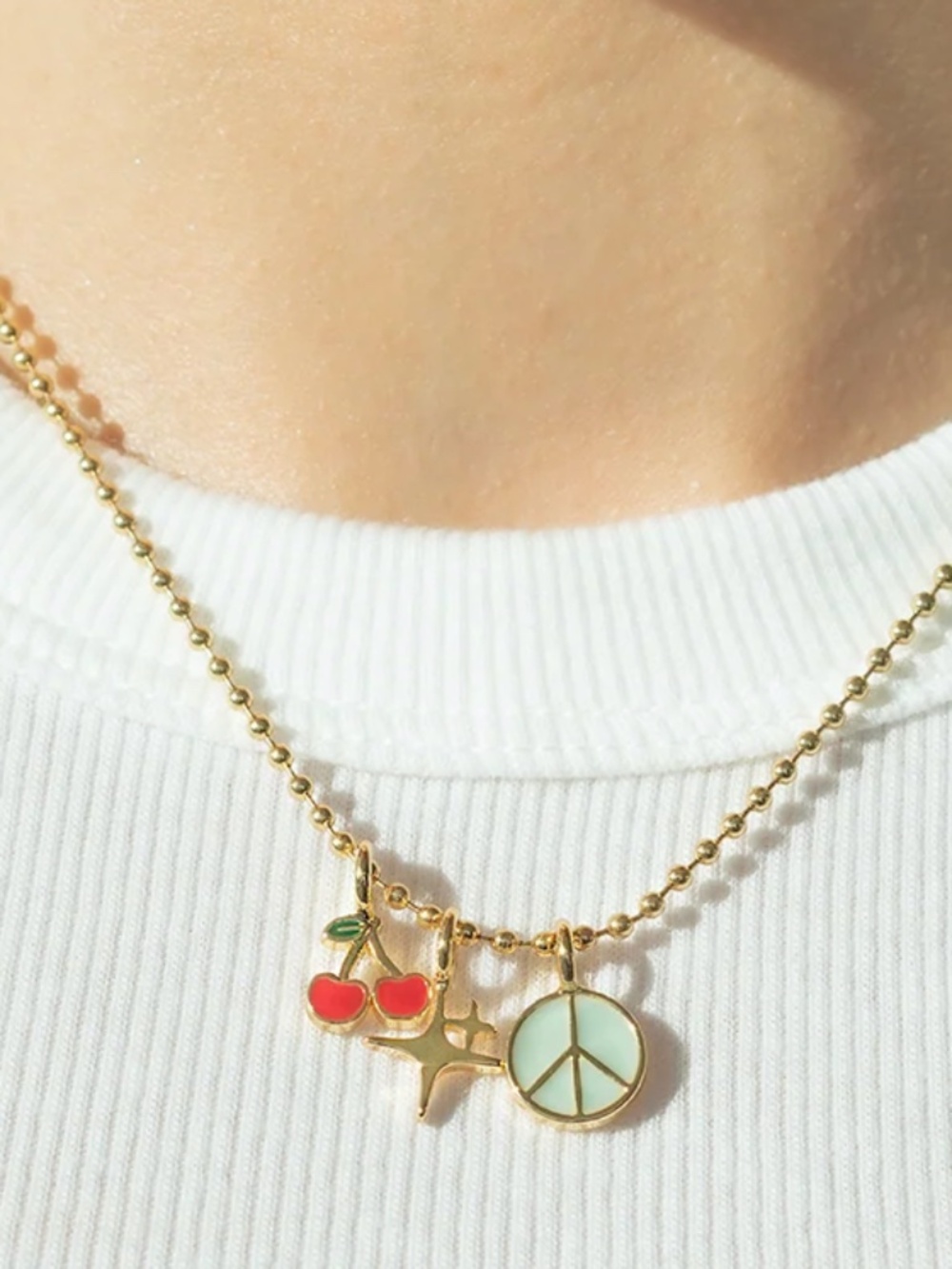 Lucky Feather Charms